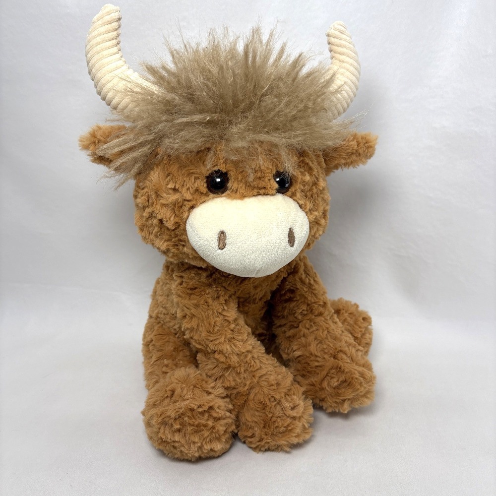 Highland Cow Plush Stuffed Animal Toy 12" Walmart‎ Bull Farm